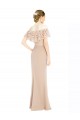 Off the Shoulder Sleeves Sheath Chiffon Prom Dress Australia