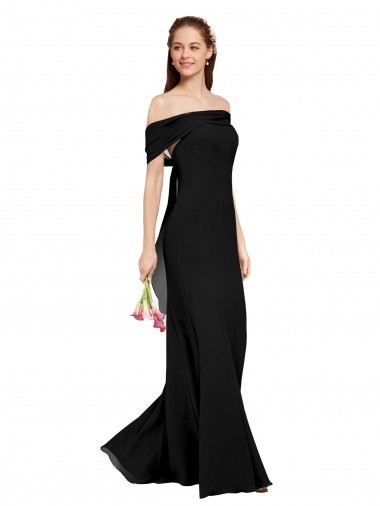 Fit and Flare Long Chiffon Prom Dress with Sash and Open Back Australia