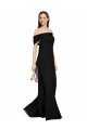 Fit and Flare Long Chiffon Prom Dress with Sash and Open Back Australia