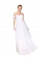 Off the Shoulder Long Full Length Chiffon Prom Dress Australia