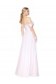 Off the Shoulder Long Full Length Chiffon Prom Dress Australia