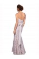 Floor Length Fitted Sweetheart Lace Prom Dress Australia