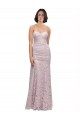 Floor Length Long Mermaid Lace Prom Dress with Low Back Australia