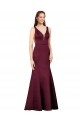 Sexy Satin Prom Dress with Side Cutouts Australia