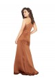 One Shoulder Silky Satin Prom Dress Australia