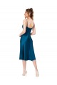 Midi Length Silky Satin Cocktail Prom Dress / Homecoming Dress Australia
