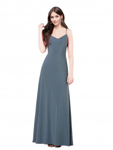 Classic Spandex Prom Dress with Scoop Neckline Australia