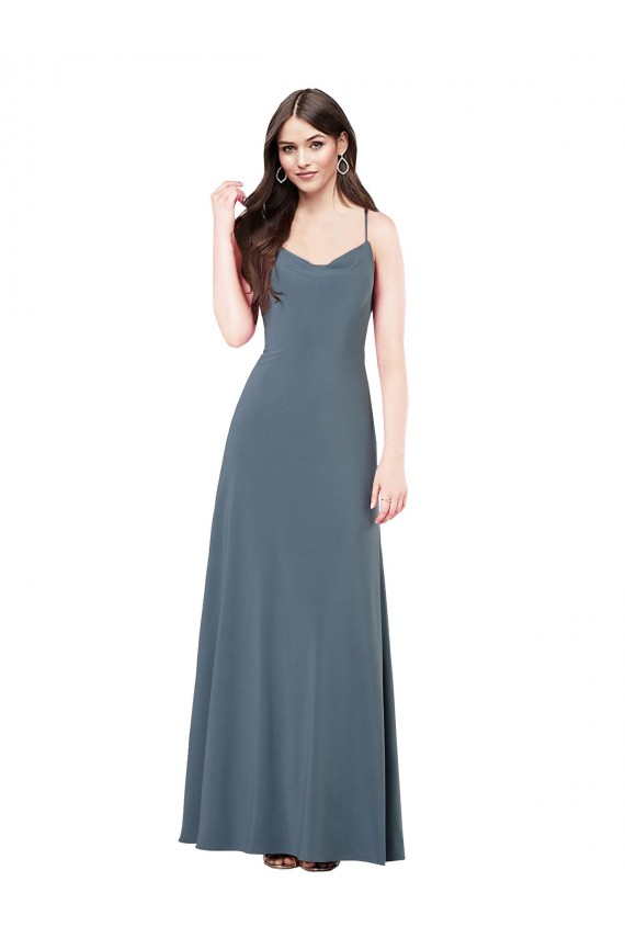 Classic Spandex Prom Dress with Scoop Neckline Australia