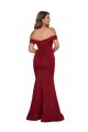 Off Shoulder Sleeves Sweetheart Neckline Long Spandex Prom Dress Australia