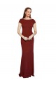Cap Sleelves Mermaid Crepe Prom Dress Keyhole Back Australia