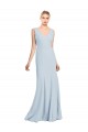Sleeveless Seamed Bodice Trumpet Prom Dress Australia