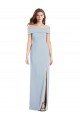 Cuffed Off the Shoulder Long Trumpet Prom Dress Australia