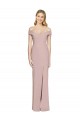 Off the Shoulder Criss Cross Back Trumpet Prom Dress Australia