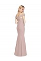 Off the Shoulder Criss Cross Back Trumpet Prom Dress Australia