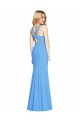 Flattering Trumpet Long Sleeveless Prom Dress with Open Back Australia