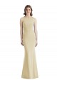 Criss Cross Twist Cutout Back Trumpet Prom Dress Australia