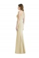 Criss Cross Twist Cutout Back Trumpet Prom Dress Australia