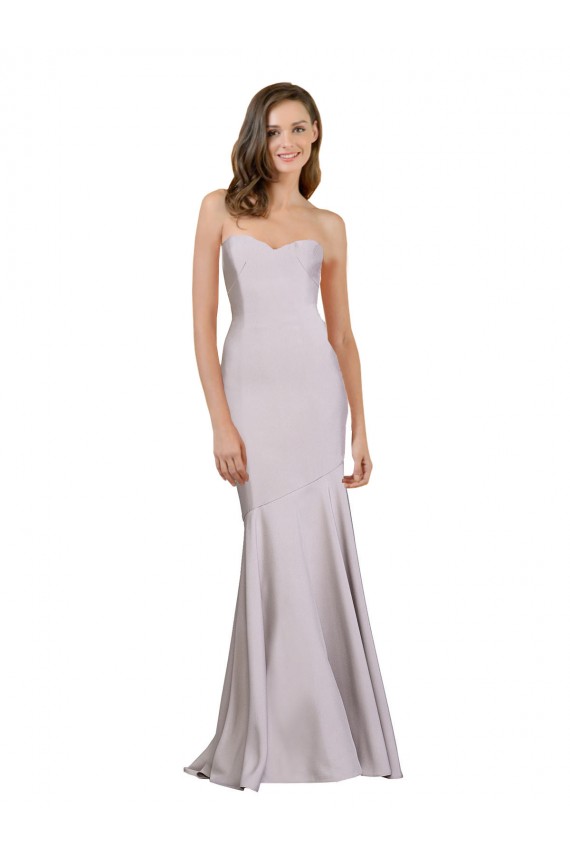 Crepe Mermaid Prom Dress with Low Back Australia