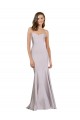 Crepe Mermaid Prom Dress with Low Back Australia