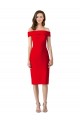 Off the Shoulder Square Neck Cocktail Prom Dress / Homecoming Dress Australia