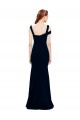 Sleeveless Crepe Mermaid Prom Dress with Side Slit Australia