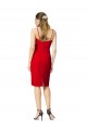 Sleeveless Cocktail Length Sweetheart Neckline Crepe Prom Dress / Homecoming Dress Australia