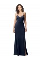 Sweetheart Fit and Flare Stretch Crepe Prom Dress with Side Slit and Strappy Back Australia