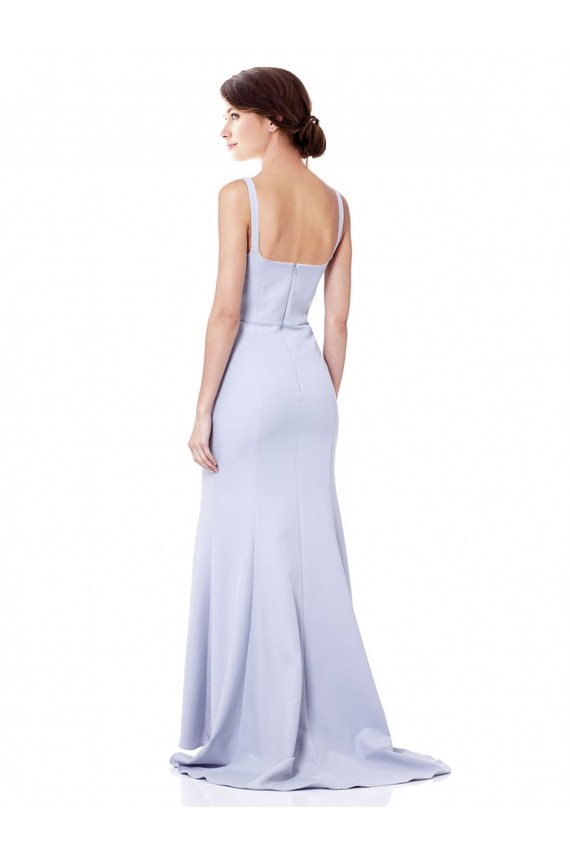 Sweetheart High Neck Sleeveless Crepe Prom Dress Australia