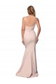 Full Length Sweetheart Crepe Prom Dress with Tulle Overlay Australia