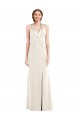 Halter Tuxedo Maxi Prom Dress with Front Slit Australia